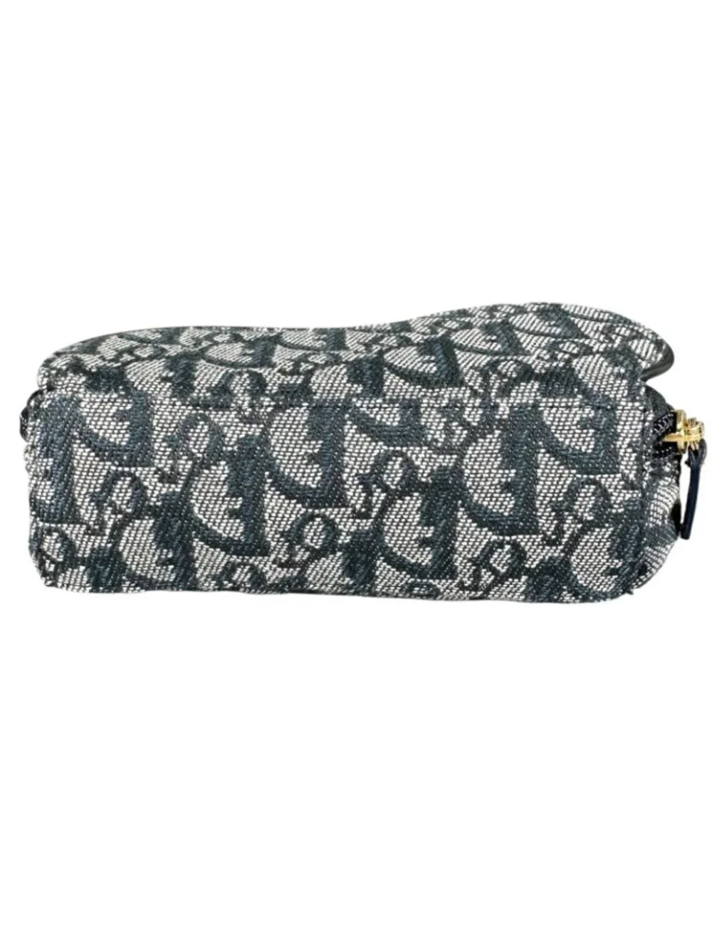 Dior Trotter Saddle Pouch Canvas Navy